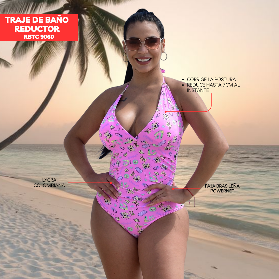 TRAJE DE BAÑO CON FAJA MODA RBTC9060