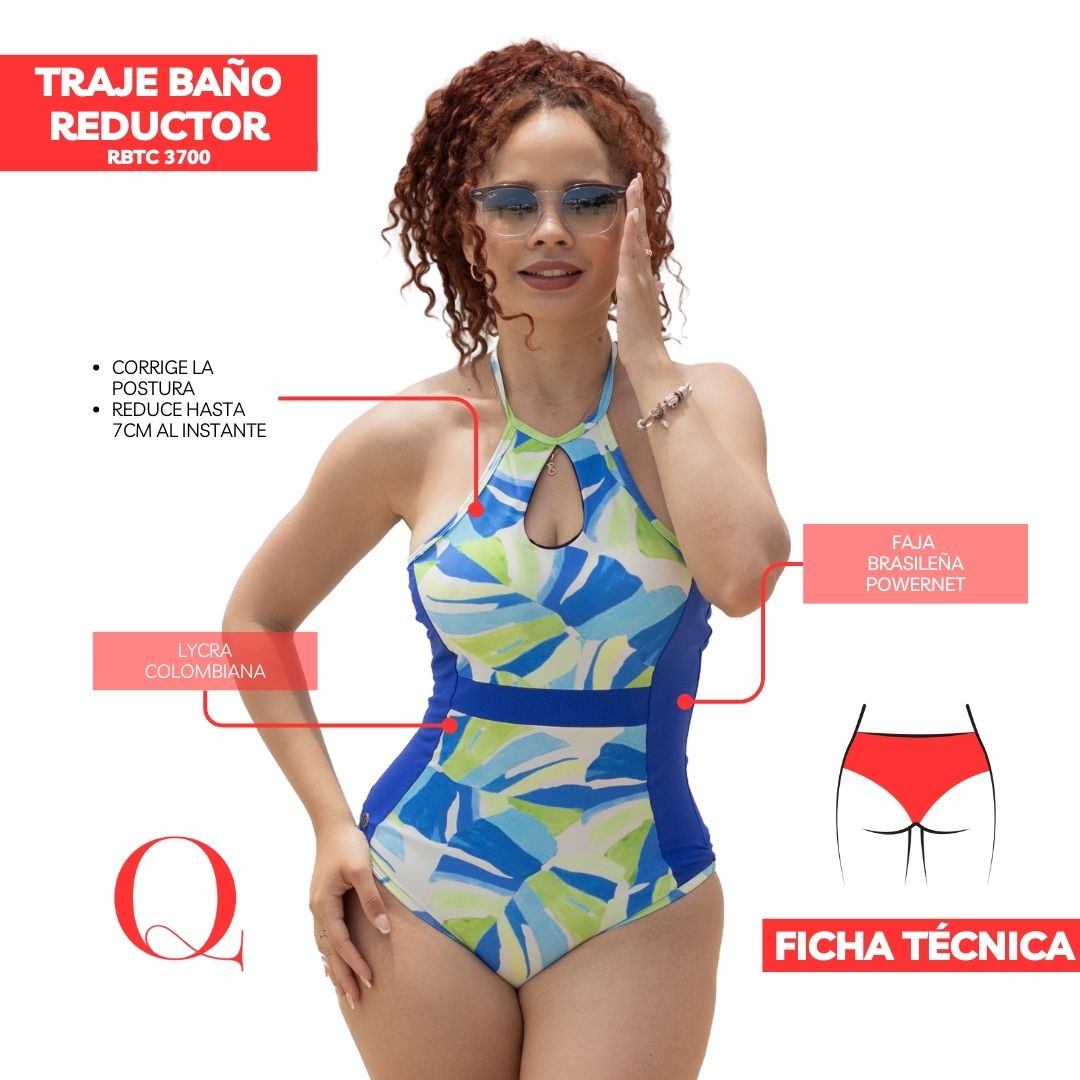 Traje de Baño con Faja Reductor RBTC3700