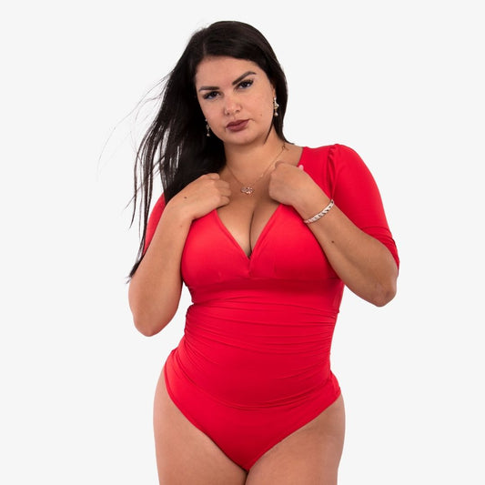 Body Faja Reductor Algodón 1010 ROJO STAR