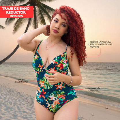 TRAJE DE BAÑO CON FAJA MODA RBTC3800