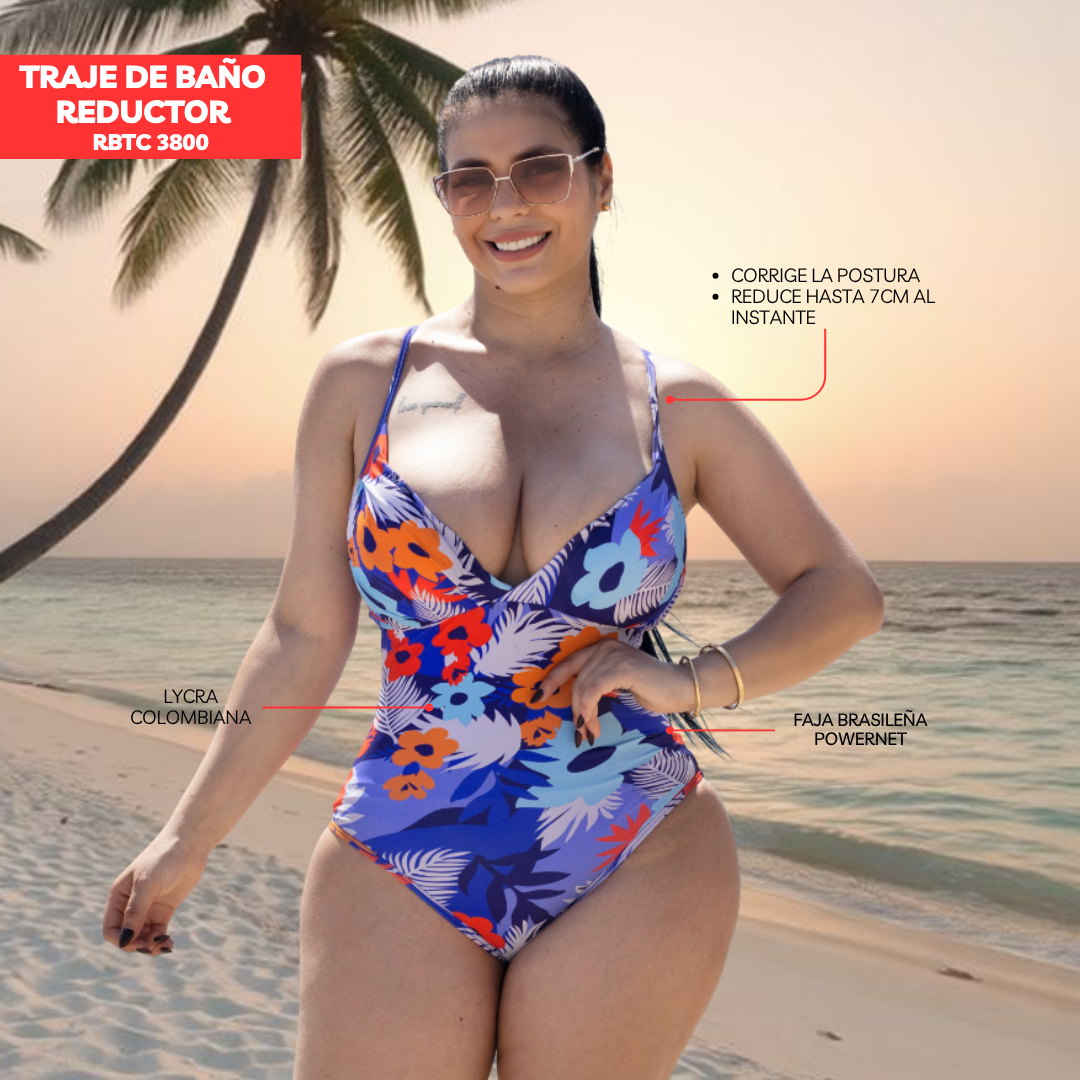 TRAJE DE BAÑO CON FAJA MODA RBTC3800
