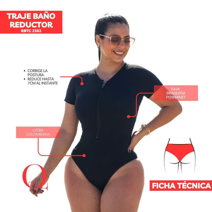 Traje de Baño con Faja Reductor RBTC2502