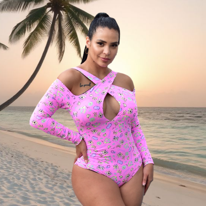 TRAJE DE BAÑO CON FAJA MODA RBTC4302