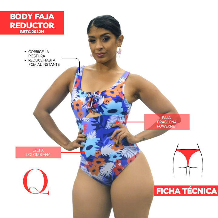 Traje de Baño con Faja Reductor RBTC2012H