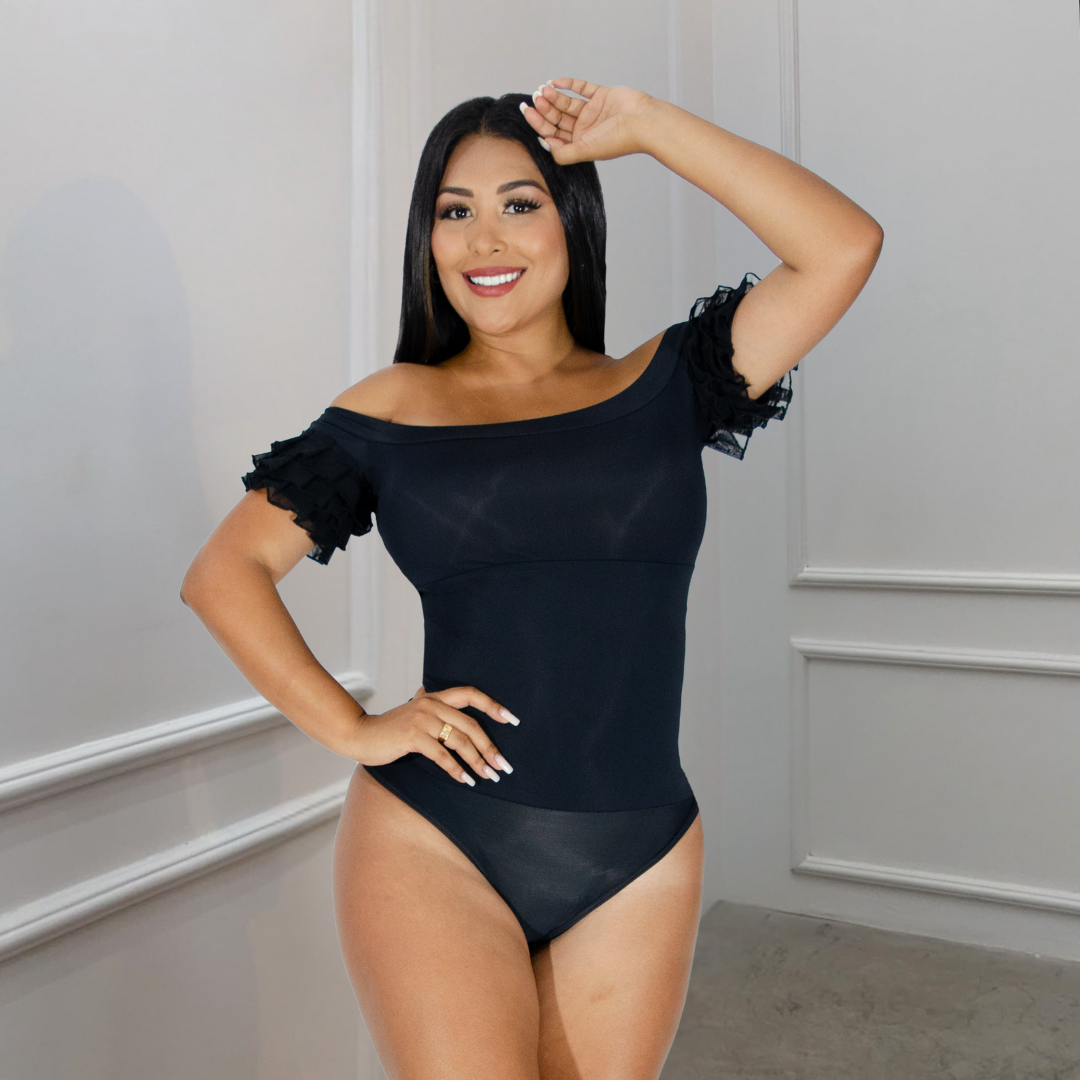 BODY FAJA REDUCTOR COLOMBIANO - MANGA CORTA 3100