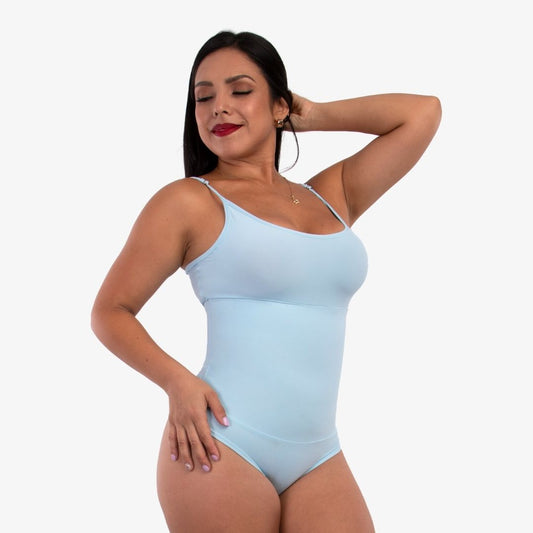 Body Faja Reductor Algodón 6400 CELESTE BB