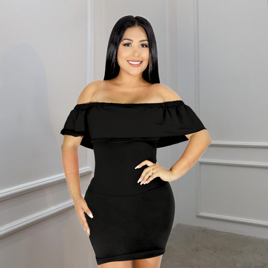 VESTIDO FAJA REDUCTOR COLOMBIANO - CASUAL V4500
