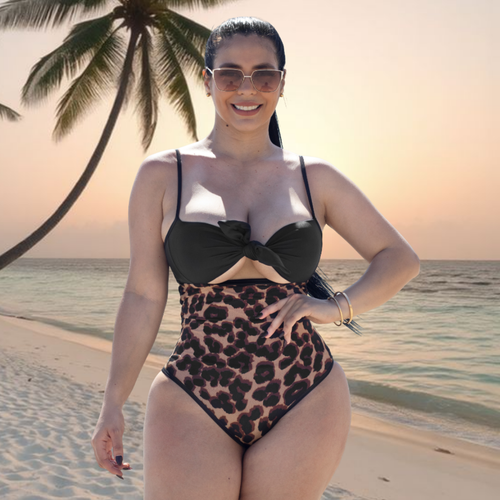 TRAJE DE BAÑO CON FAJA MODA RBTC9004