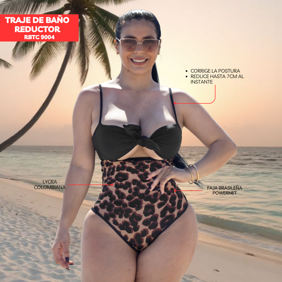 TRAJE DE BAÑO CON FAJA MODA RBTC9004