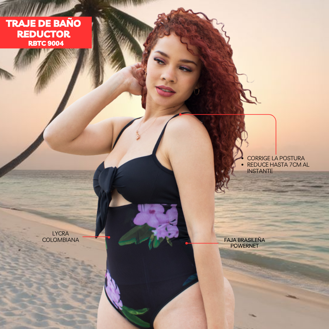 TRAJE DE BAÑO CON FAJA MODA RBTC9004