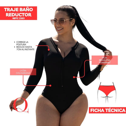 Traje de Baño con Faja Reductor RBTC2503