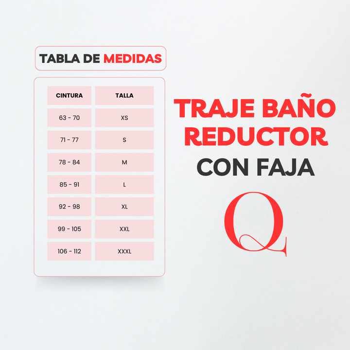 TRAJE DE BAÑO CON FAJA BASIC RBT5500