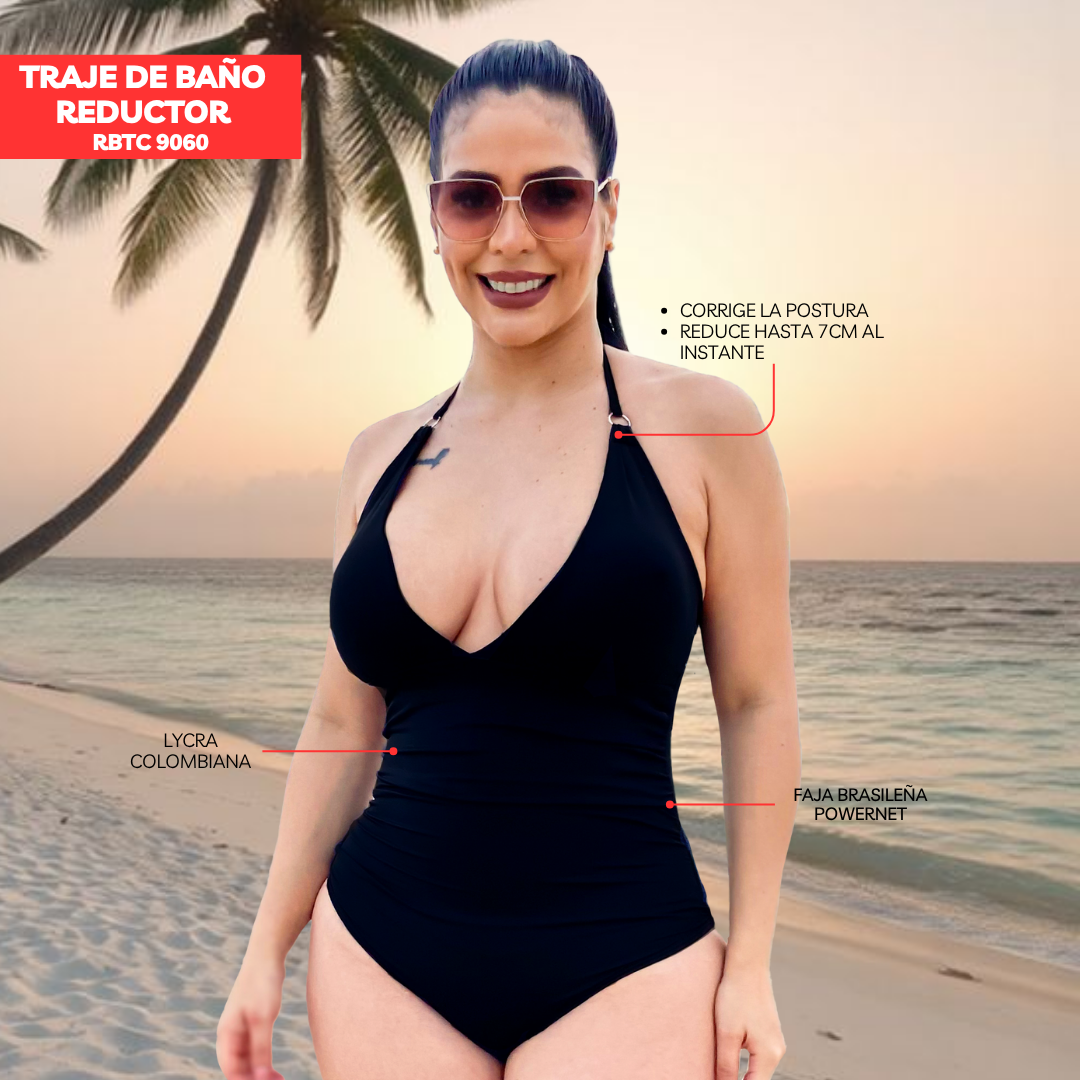 TRAJE DE BAÑO CON FAJA MODA RBTC9060