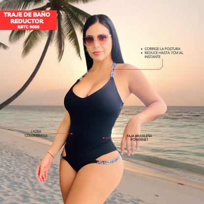 TRAJE DE BAÑO CON FAJA MODA RBTC9086
