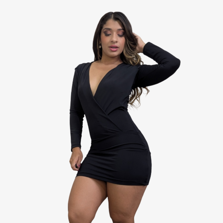 Vestido con Faja Reductor V9072