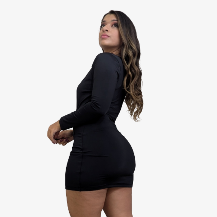 Vestido con Faja Reductor V9072
