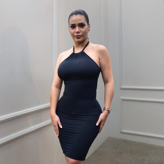 VESTIDO FAJA REDUCTOR COLOMBIANO - CASUAL V4800L