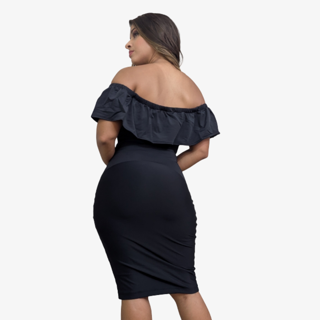 Vestido con Faja Reductor V4500L