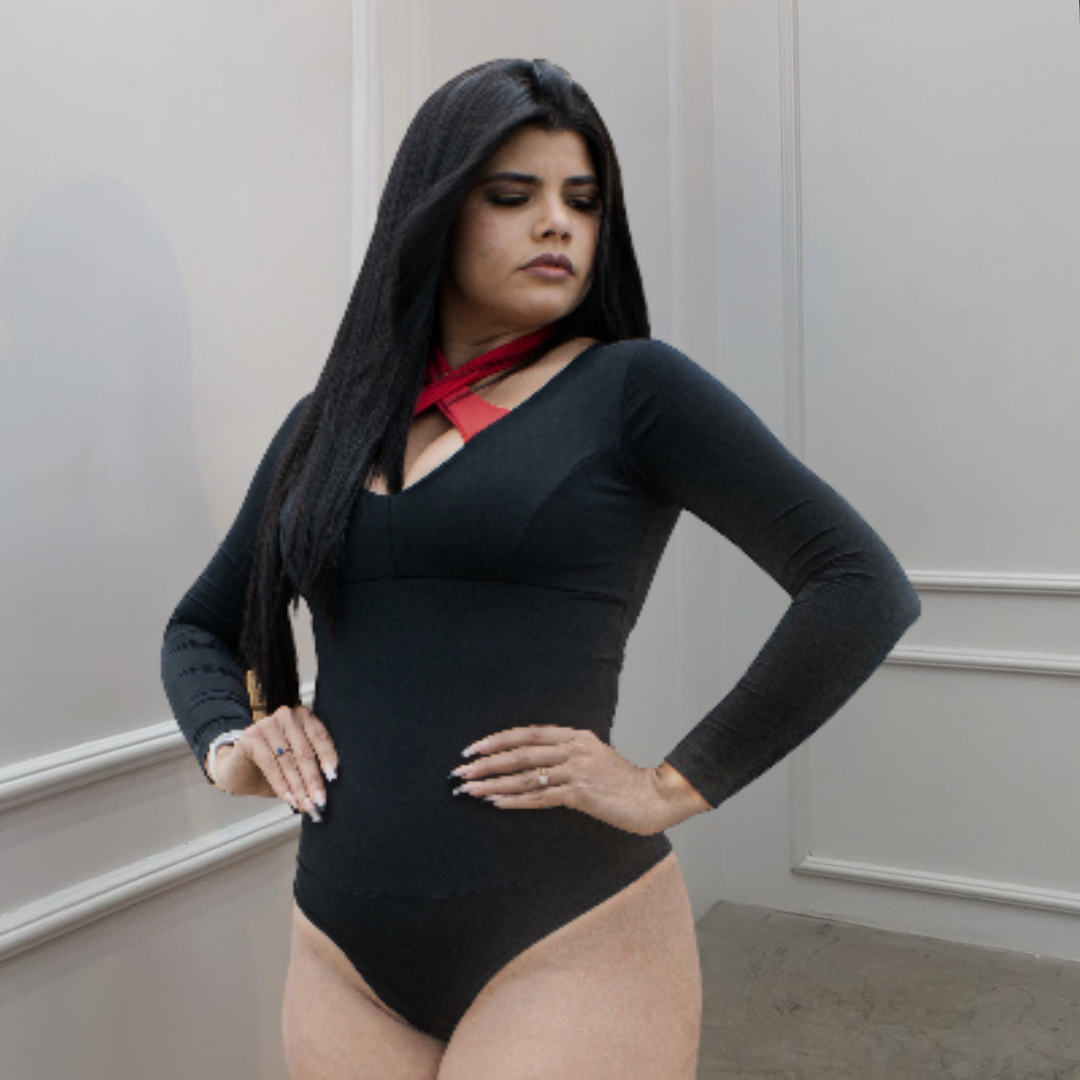 BODY FAJA COLOMBIANA - MANGA LARGA 4300B