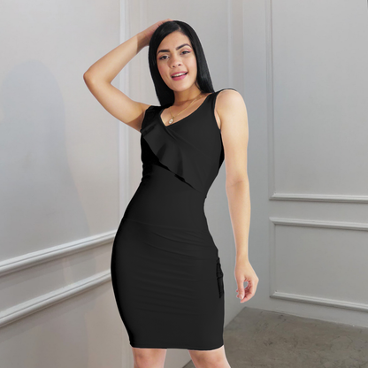 VESTIDO FAJA REDUCTOR COLOMBIANO - CASUAL V5600L