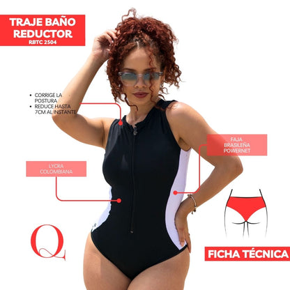 Traje de Baño con Faja Reductor RBTC2504