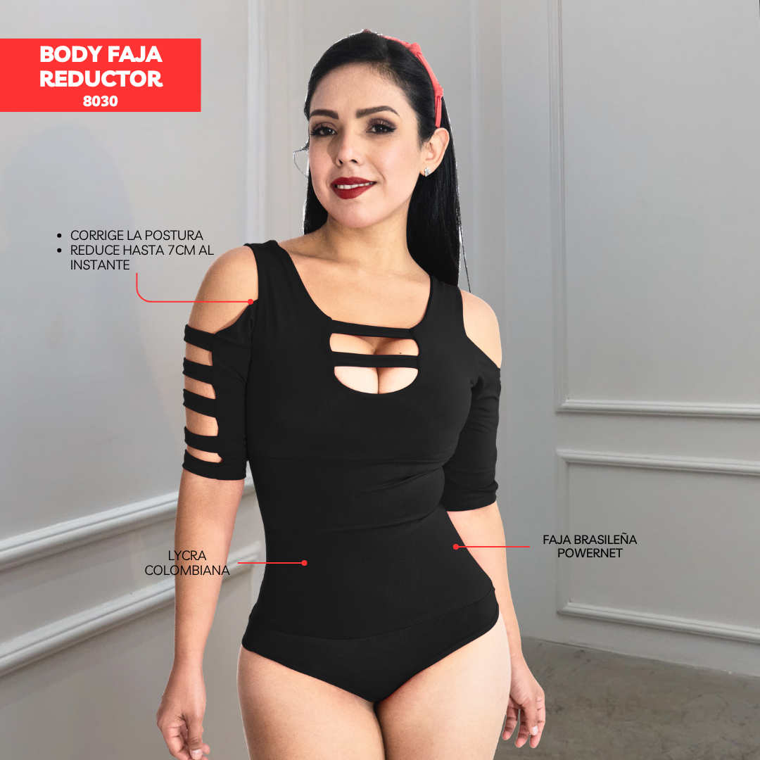 BODY FAJA COLOMBIANA - MANGA LARGA 8030