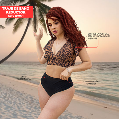 TRAJE DE BAÑO CON FAJA MODA RBTC1004CH