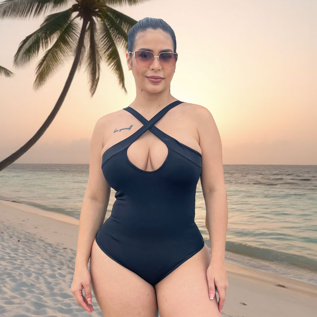 TRAJE DE BAÑO CON FAJA CASUAL RBTC5100