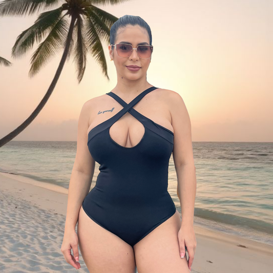 TRAJE DE BAÑO CON FAJA CASUAL RBTC5100