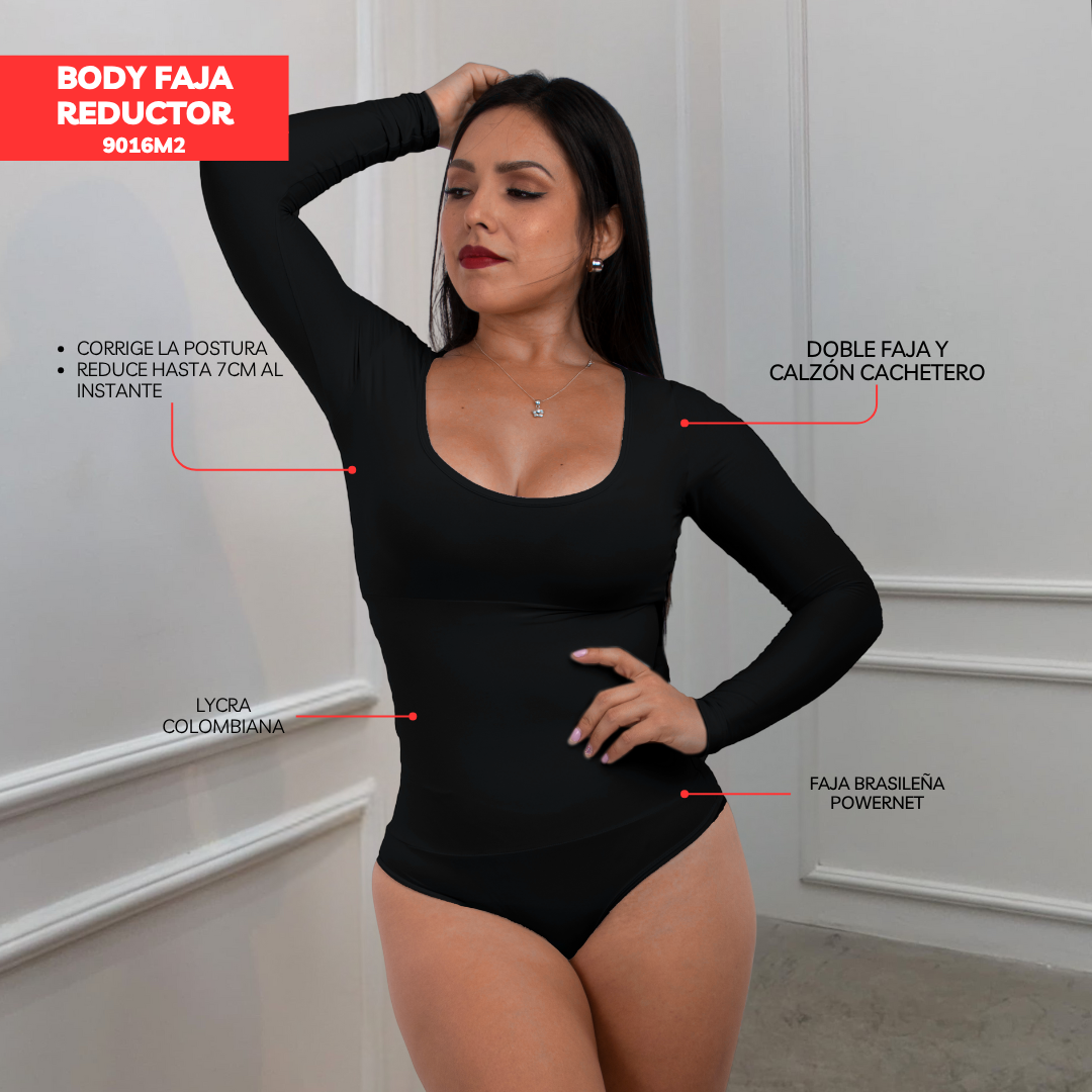 BODY FAJA EXTRA FORTE FAJA COMPLETA 9016M2