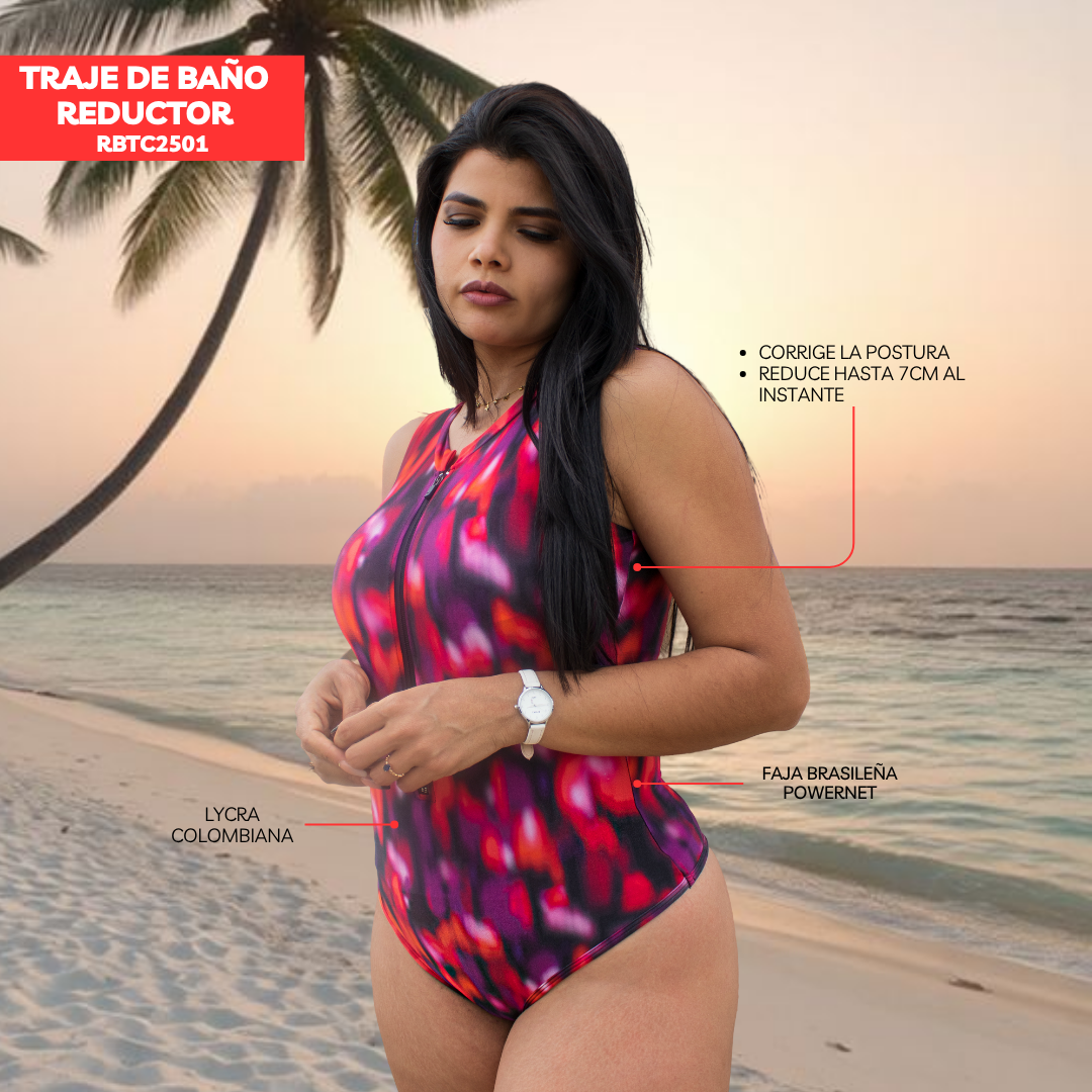 TRAJE DE BAÑO CON FAJA EXCLUSIVE RBTC2501