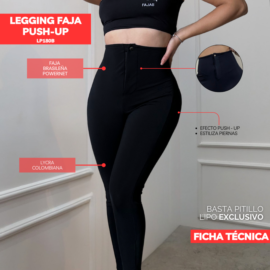 LEGGINS FAJA EFECTO LIPO EXCLUSIVE LP180B