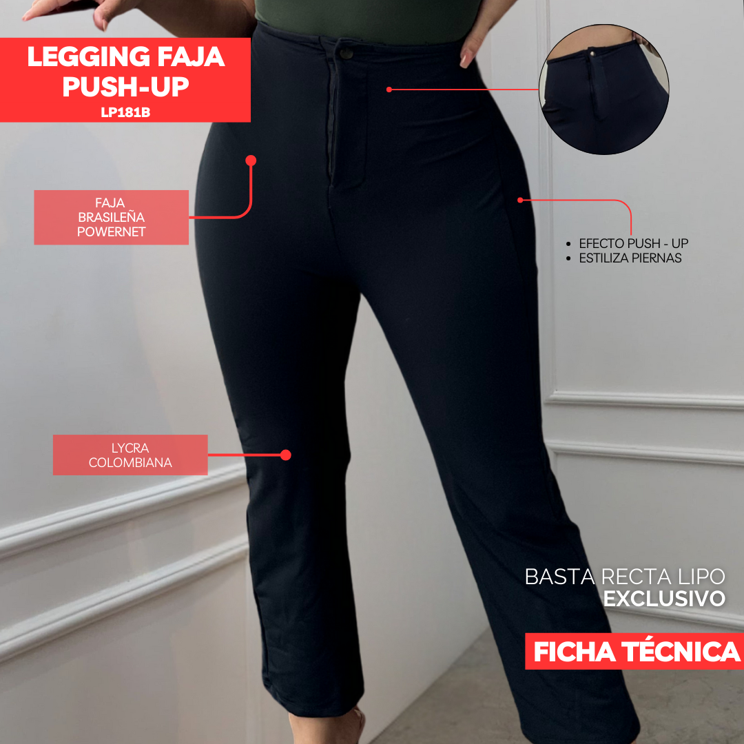 LEGGINS FAJA EFECTO LIPO EXCLUSIVE LP181B
