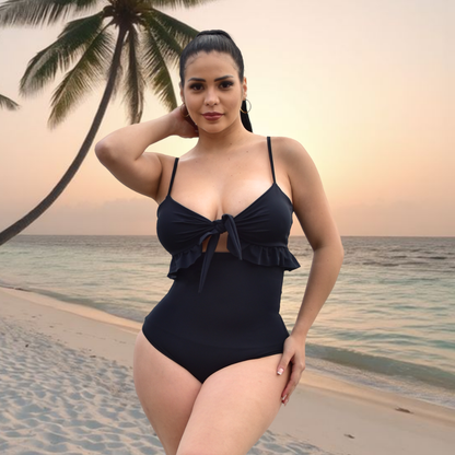 TRAJE DE BAÑO CON FAJA MODA RBTC1009