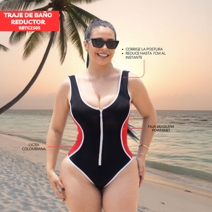 TRAJE DE BAÑO CON FAJA EXCLUSIVE RBTC2505