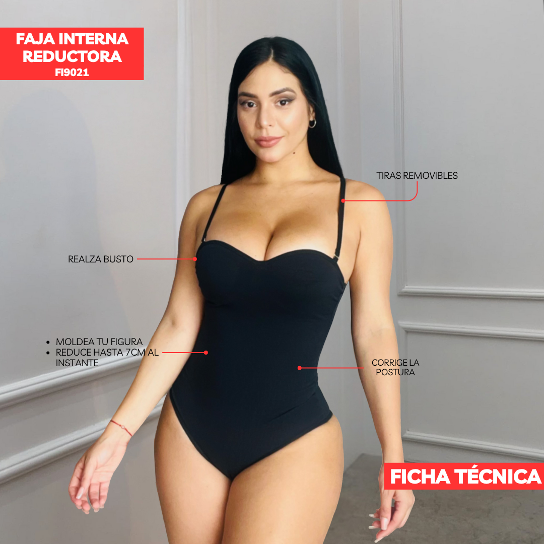 FAJA INTERNA -STRAPLE Y CON COPAS FI9021