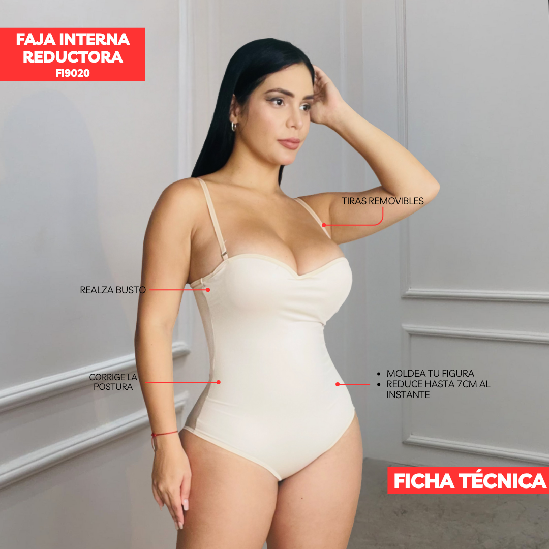 FAJA INTERNA -STRAPLE Y CON COPAS FI9021