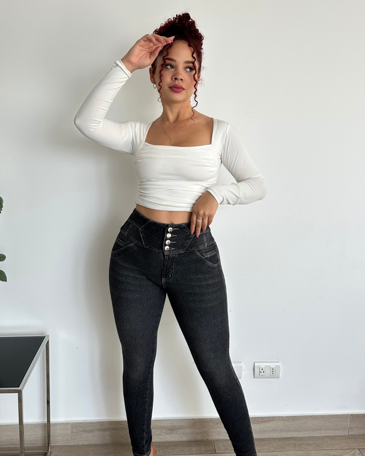 JEANS FAJA EFECTO LIPO PREMIUM 620F