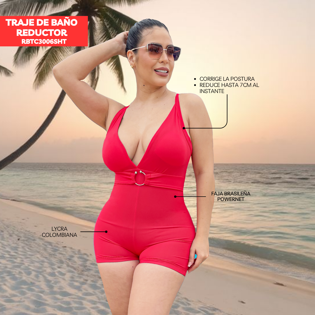 TRAJE DE BAÑO CON FAJA EXCLUSIVE RBTC3006SHT