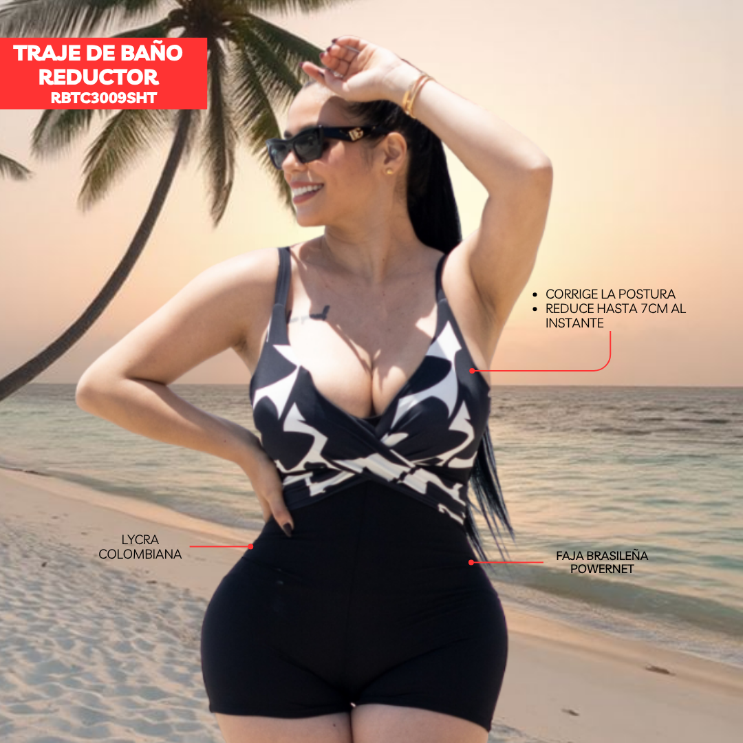 TRAJE DE BAÑO CON FAJA EXCLUSIVE RBTC3009SHT