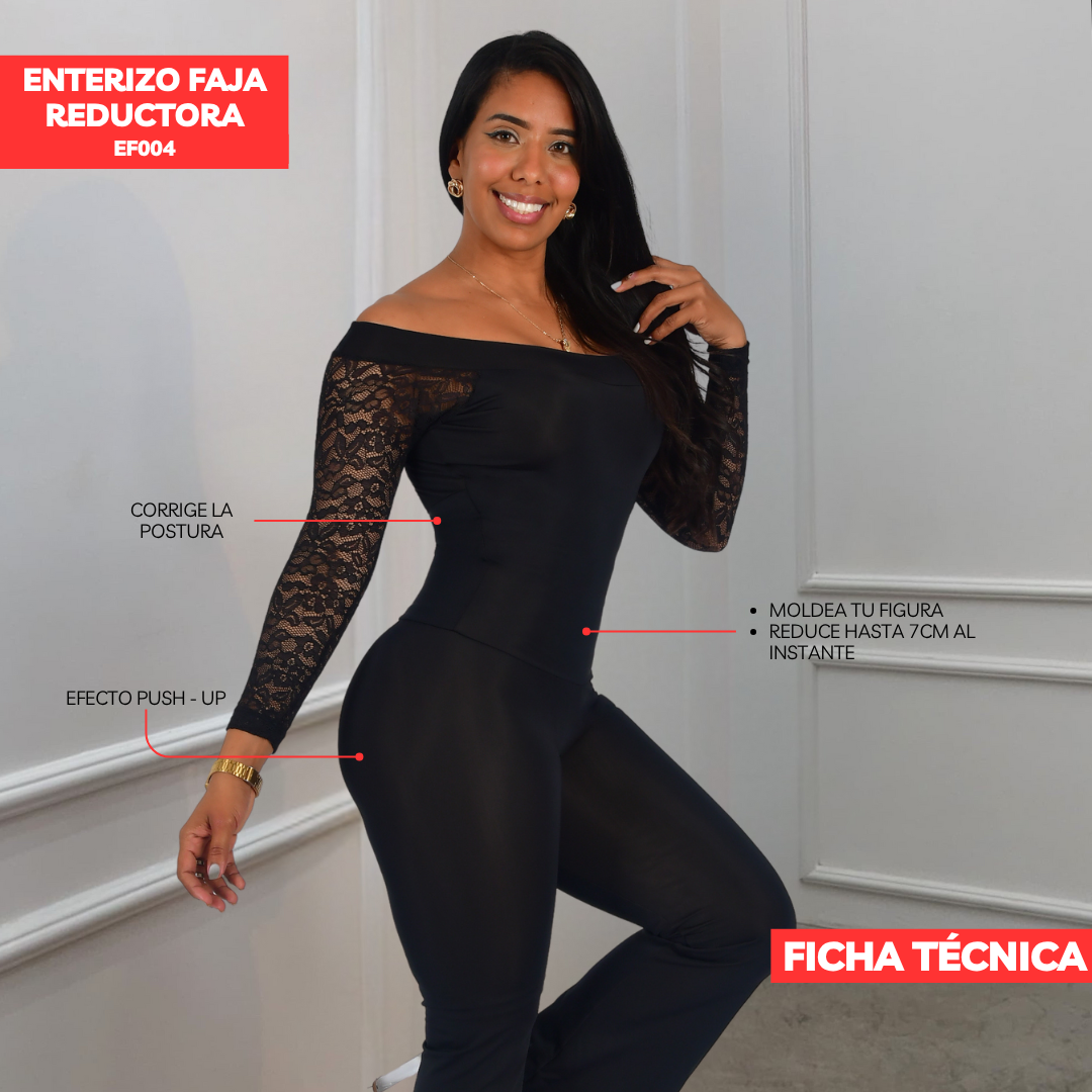 Enterizo con Faja Reductora EF004