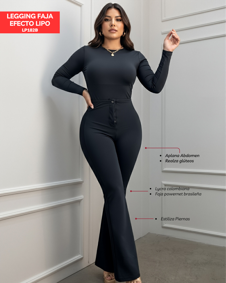 LEGGINS FAJA EFECTO LIPO EXCLUSIVE LP182B