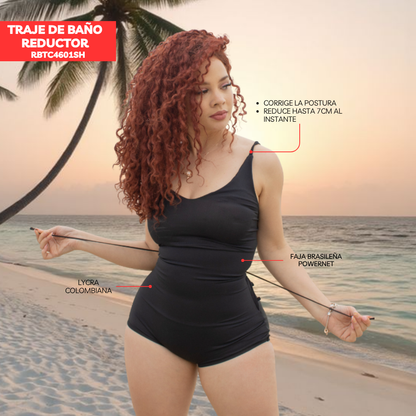 TRAJE DE BAÑO CON FAJA EXCLUSIVE RBTC4601SH