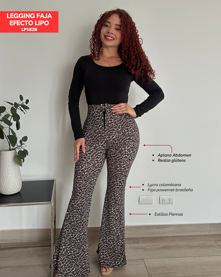 LEGGINS FAJA EFECTO LIPO EXCLUSIVE LP182B
