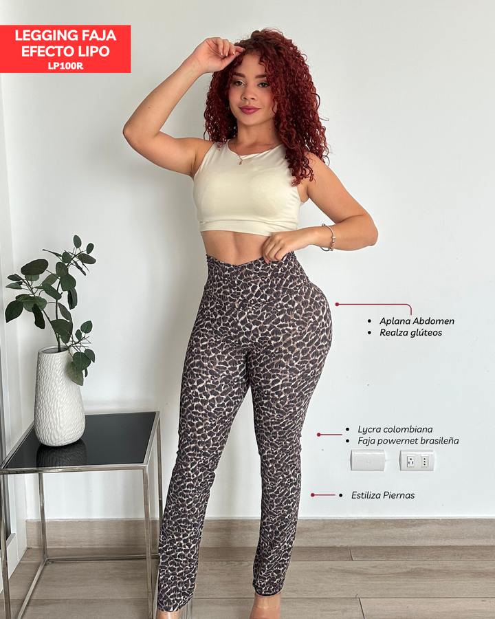 LEGGINS FAJA EFECTO LIPO LP100R