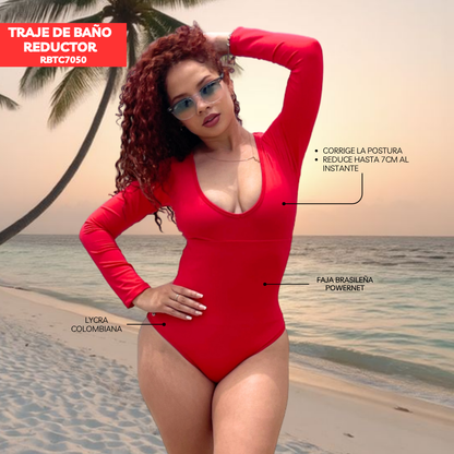 TRAJE DE BAÑO CON FAJA EXCLUSIVE RBTC7050