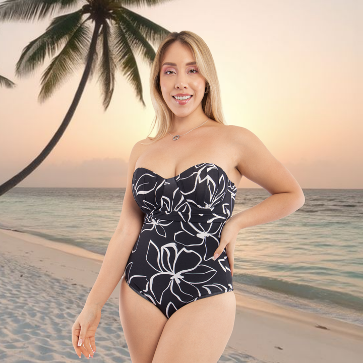 TRAJE DE BAÑO CON FAJA EXCLUSIVE RBTC9003