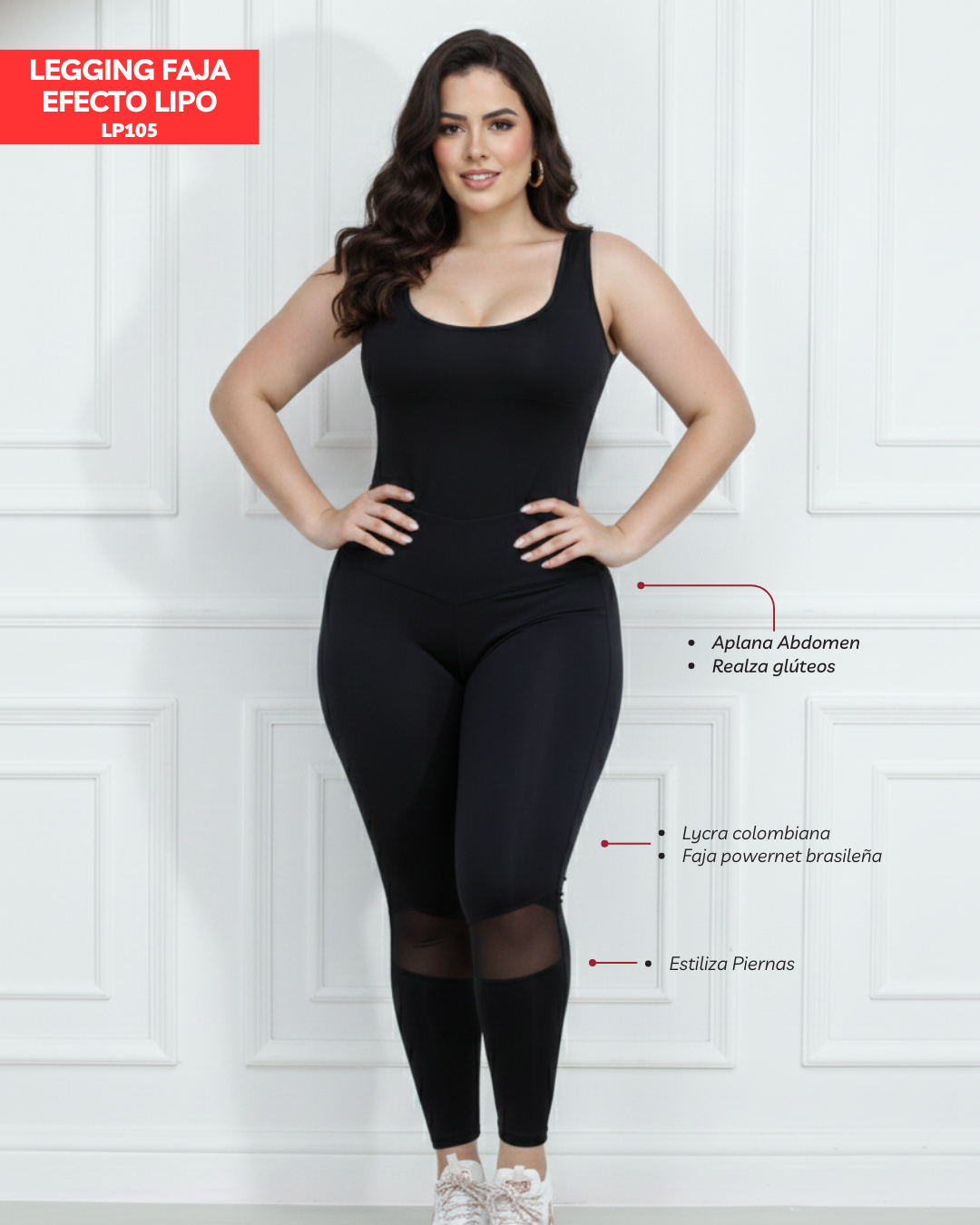 LEGGINS FAJA EFECTO LIPO LP105