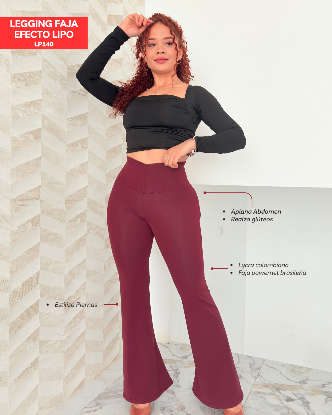 LEGGINS FAJA EFECTO LIPO LP140