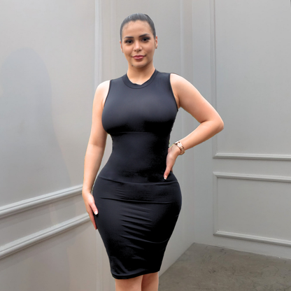 VESTIDO FAJA REDUCTOR COLOMBIANO - CASUAL V9380L